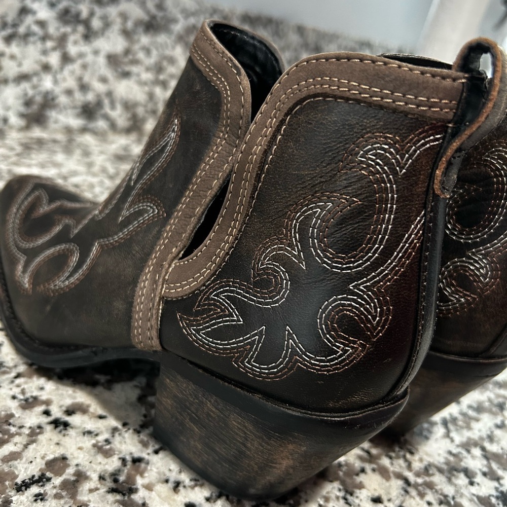 Myra Emmie Faye Stitched Ankle Boot Sz 7 - Picture 12 of 16